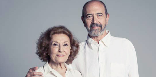 Julia Gutiérrez Caba y Miguel Rellán en 