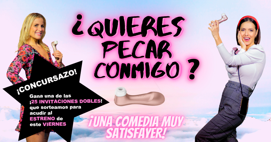 #SorteoExpress48horas: ¡Te invitamos al gran estreno de “¿QUIERES PECAR CONMIGO?” en el Teatro Marquina!